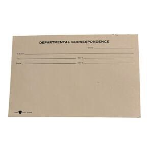 VTG Tops Form 3398 Departmental Correspondence Pad Office Supplies Phone Message